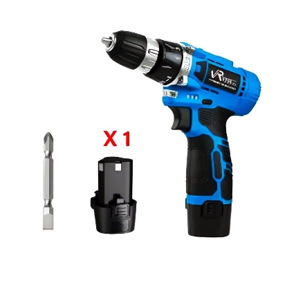 قیمت خرید دریل پیچ گوشتی شارژی 12 ولت تک باتری ویوارکس مدل Vivarex | VR1210V-12C - رنگ ابزار نورمحمد