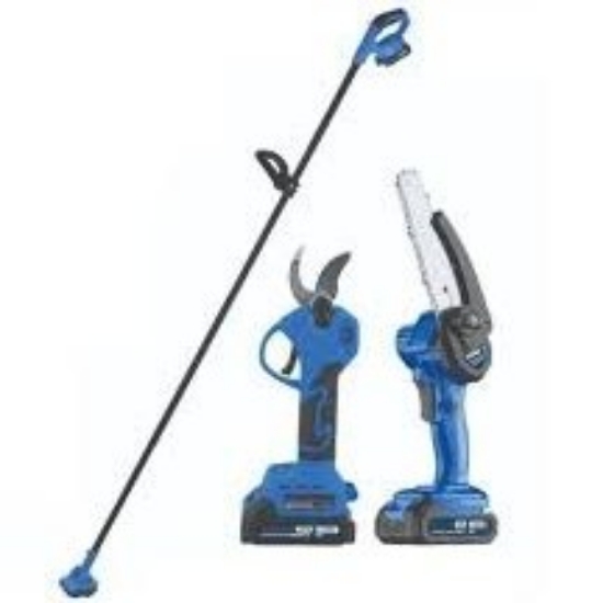 ست باغبانی ( اره و قیچی شارژی ) 20 ولت با میله رابط 2.5 متری و کیف برند ویوارکس مدل VR3206-PR VIVAREX